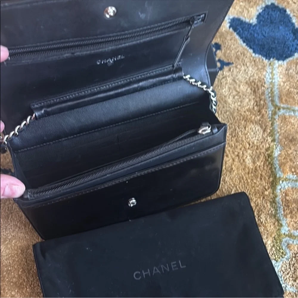 CHANEL Lambskin Crossbody WOC - Picture 8 of 12